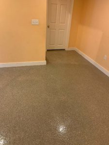 Epoxy Basement Floor Coating Natick MA 9