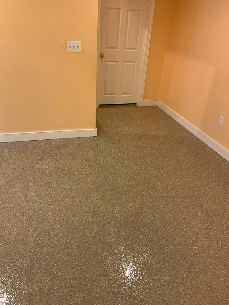 Epoxy Basement Floor Coating — Natick MA