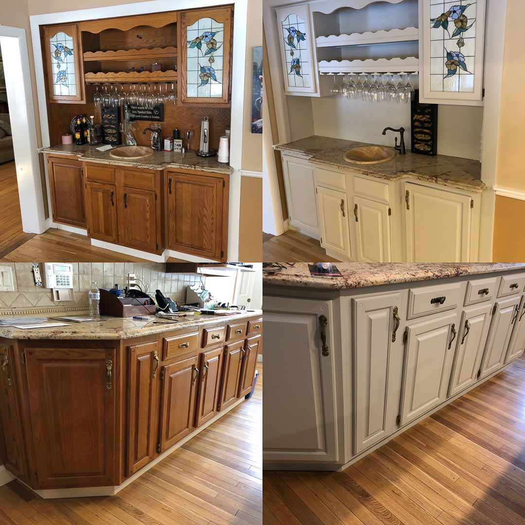 Kitchen cabinet refinishing EastonMA