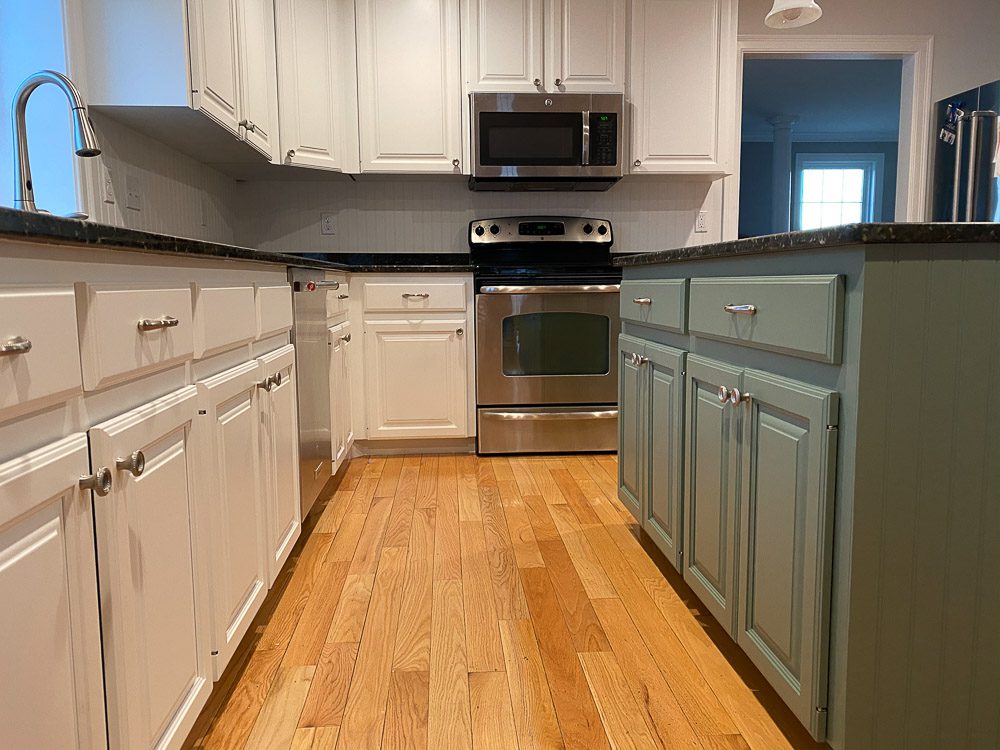 Norfolk Kitchen Cabinet Repainting