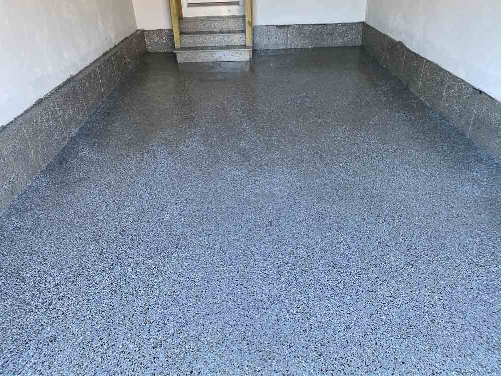 South Easton Garage Floor Painting