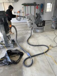 wrentham 3 car garage floor epoxy coating 42